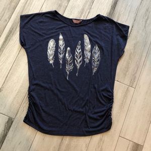 Cap Sleeve Graphic Tee